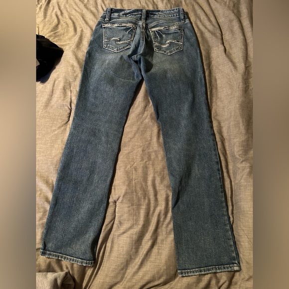 Silver suki Midwash straight cut jeans - Picture 2 of 3